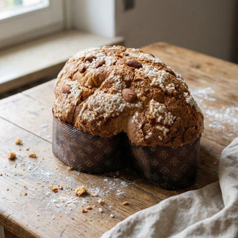 Colomba classica artigianale